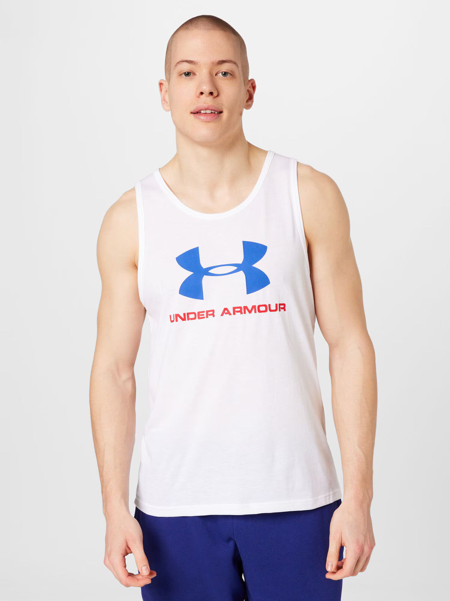 UNDER ARMOUR Funkčné tričko modrá / červená / biela - Pepit.sk