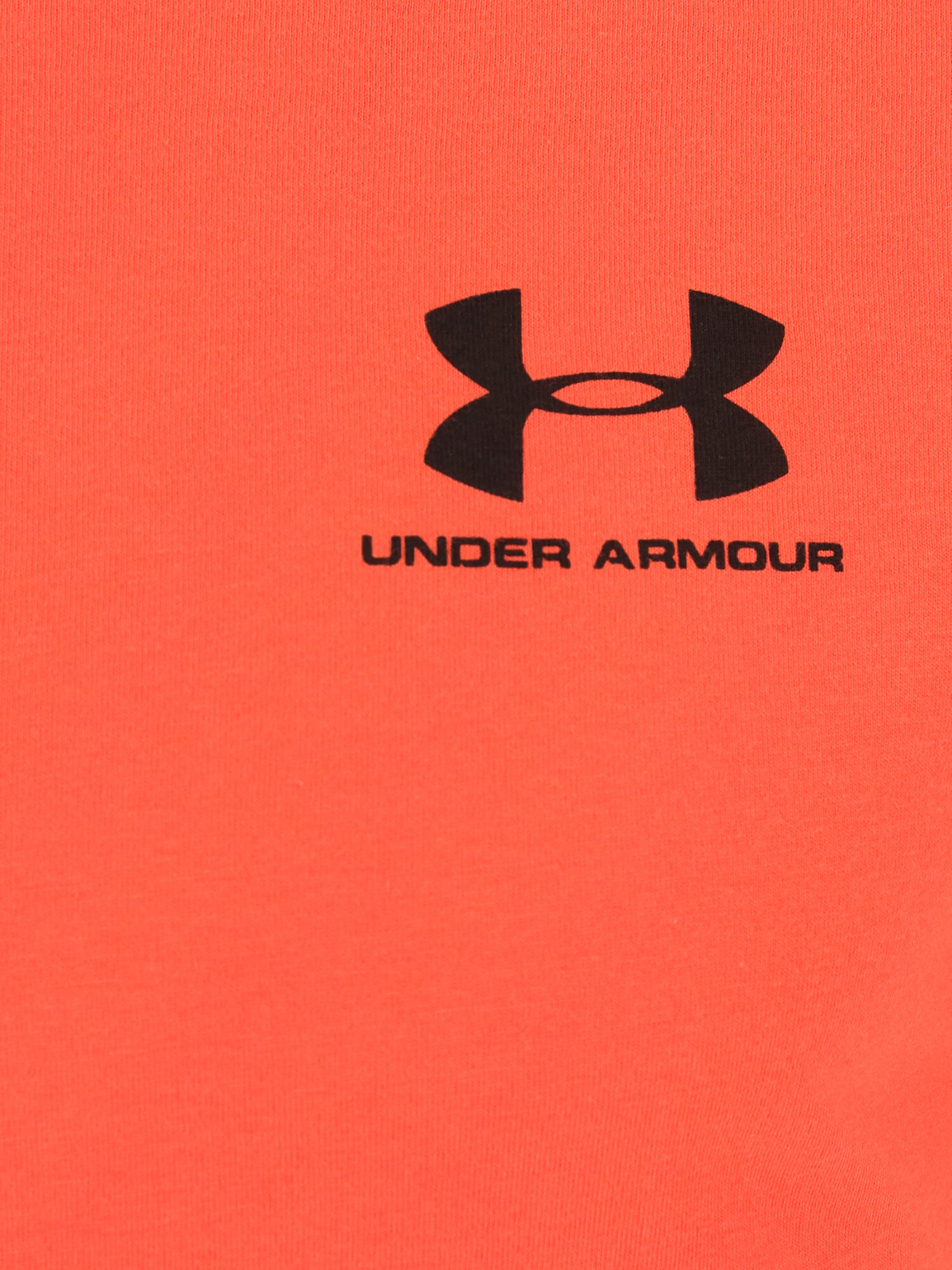 UNDER ARMOUR Funkčné tričko oranžovo červená / čierna - Pepit.sk