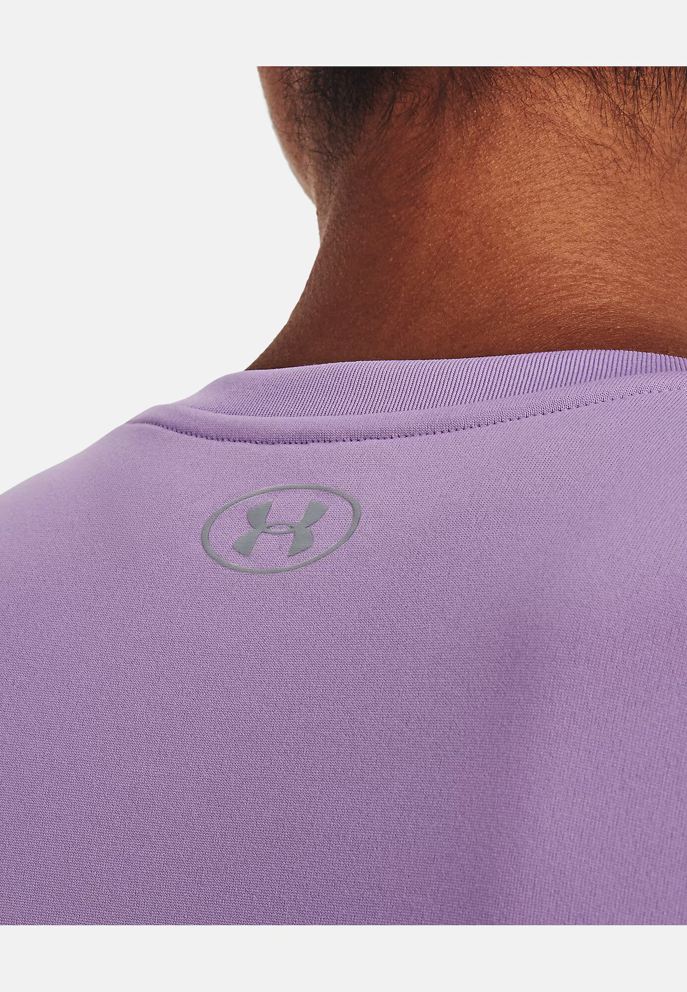 UNDER ARMOUR Funkčné tričko 'Tech' sivá / pastelovo fialová - Pepit.sk