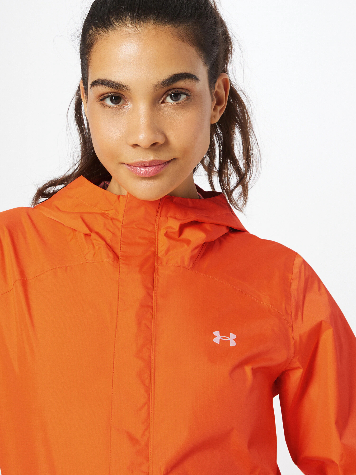 UNDER ARMOUR Športová bunda oranžová / biela - Pepit.sk