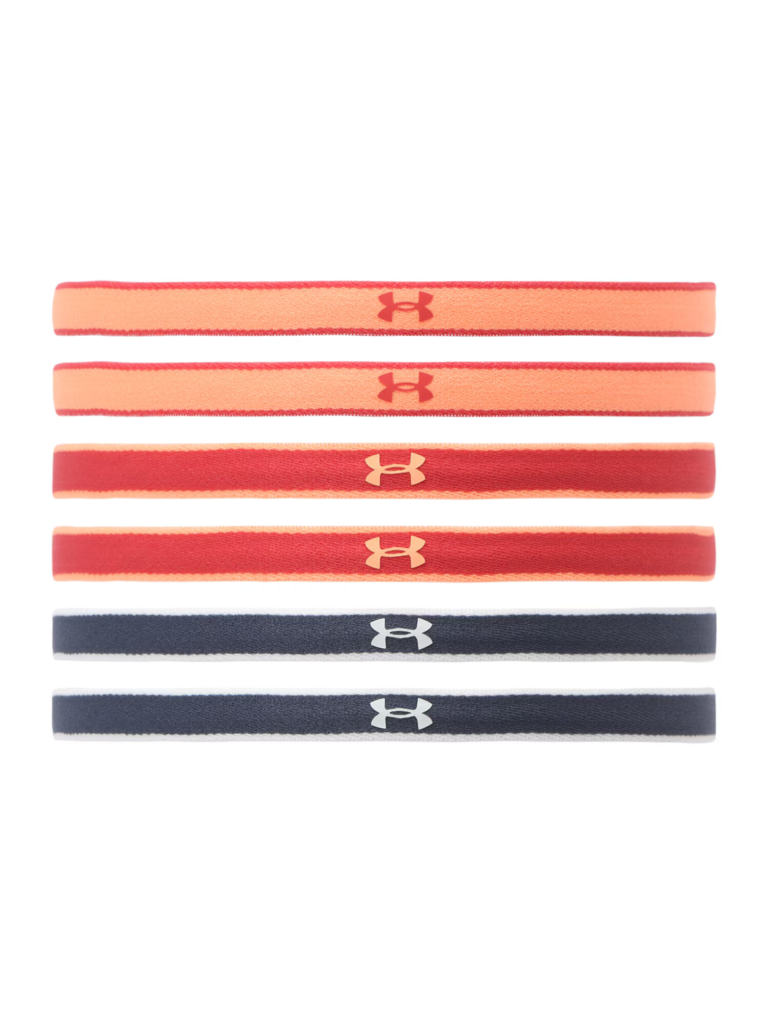 UNDER ARMOUR Športová čelenka antracitová / koralová / homárová / biela - Pepit.sk