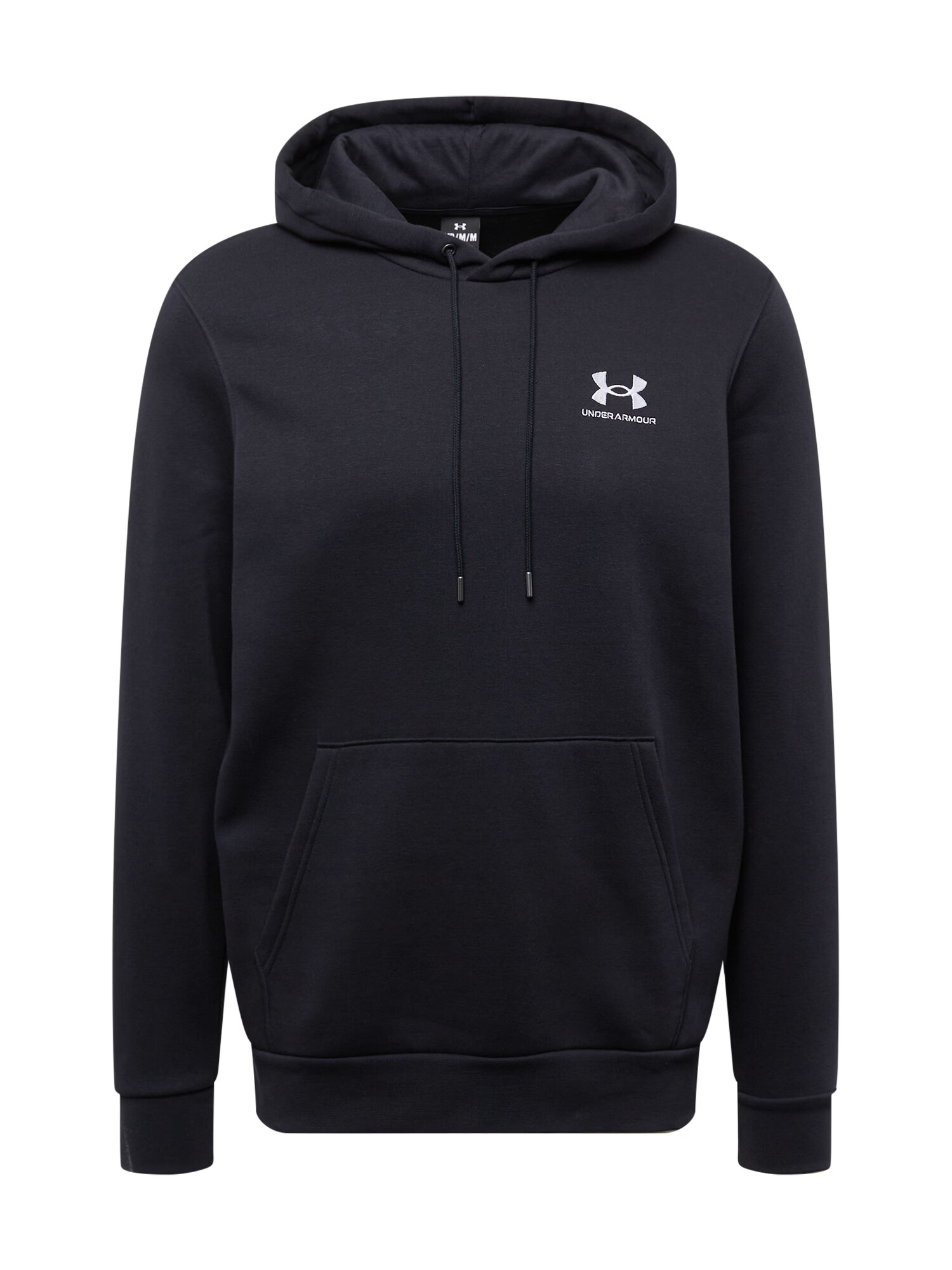 UNDER ARMOUR Športová mikina 'Essential' čierna / biela - Pepit.sk