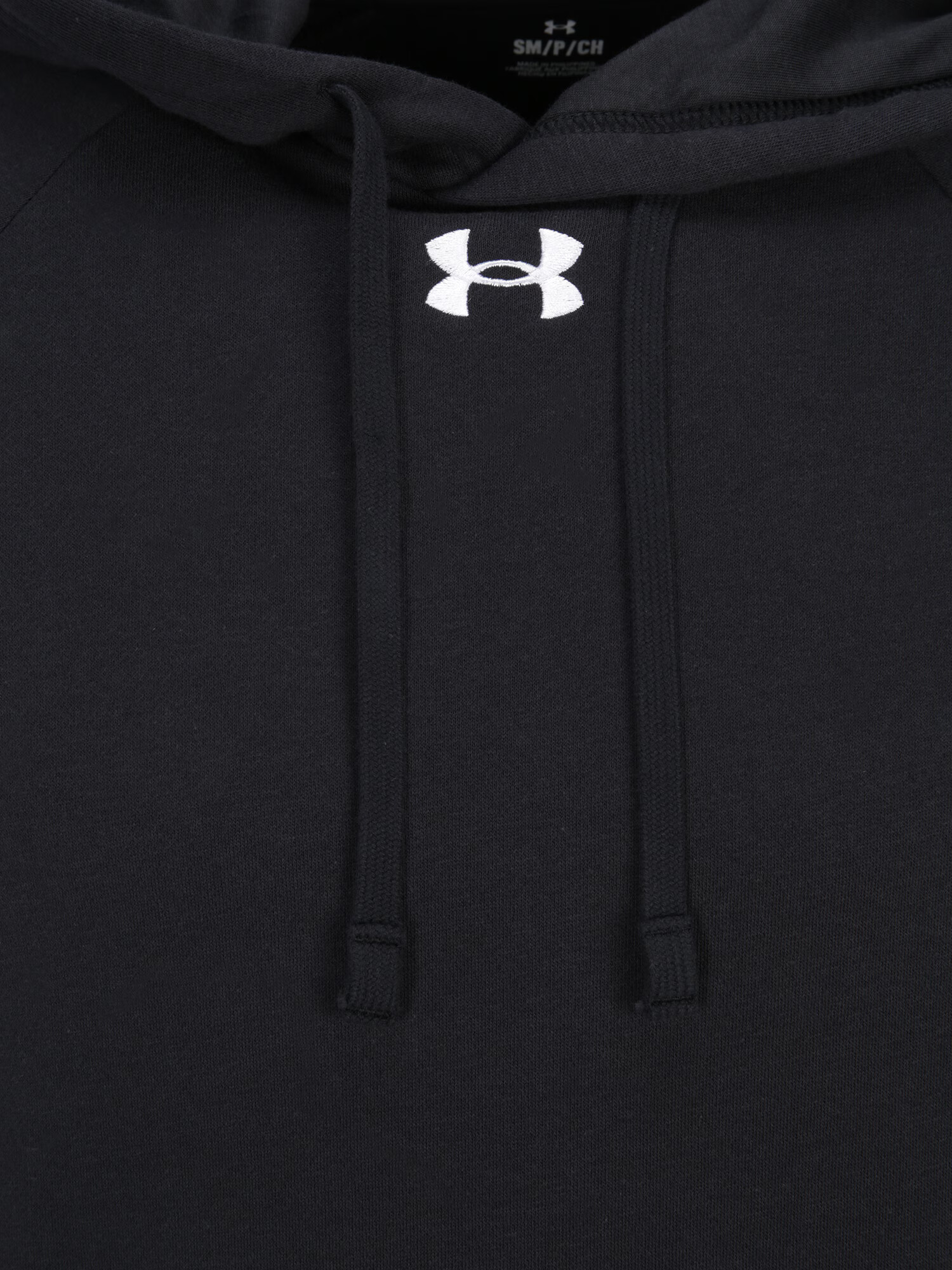 UNDER ARMOUR Športová mikina čierna / biela - Pepit.sk