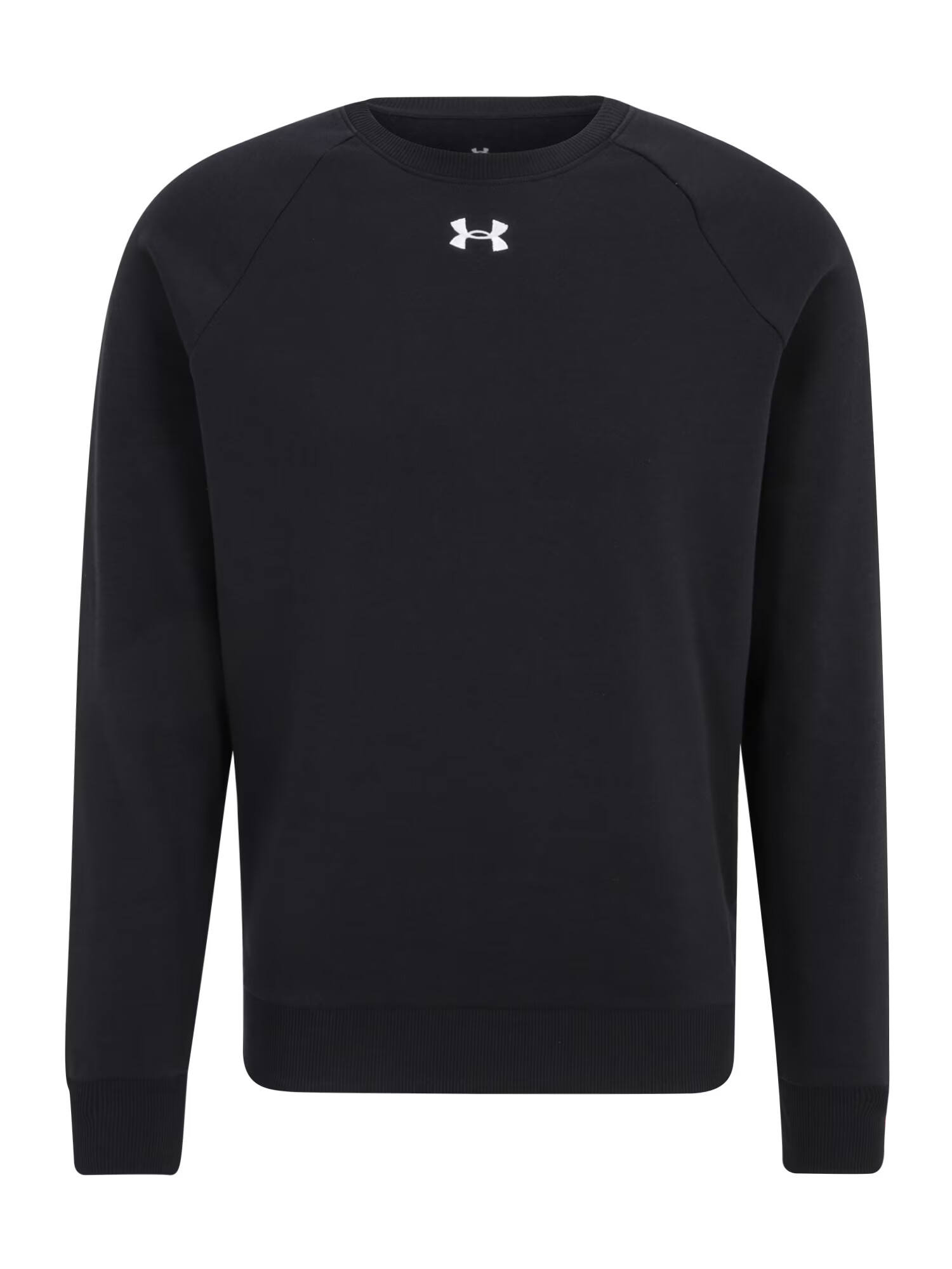 UNDER ARMOUR Športová mikina 'Rival' čierna / biela - Pepit.sk