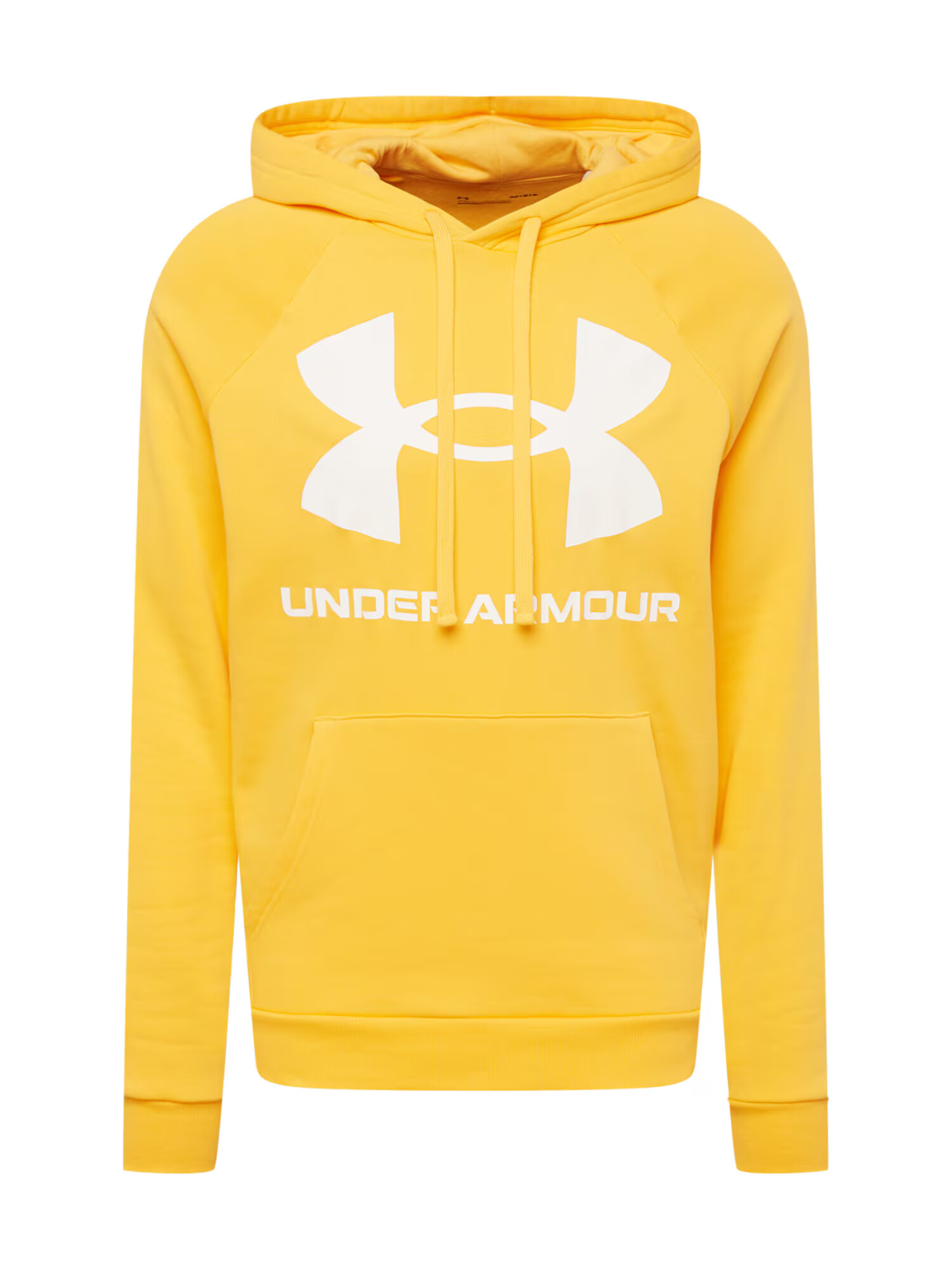 UNDER ARMOUR Športová mikina 'Rival' žltá / biela - Pepit.sk