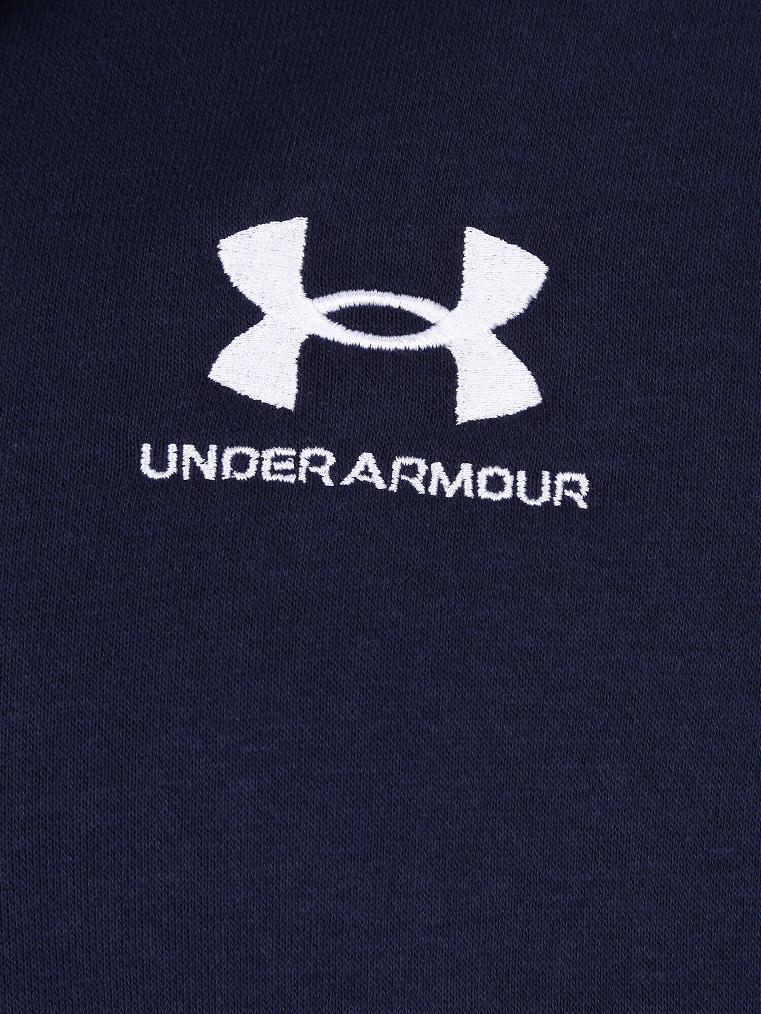 UNDER ARMOUR Športová mikina so zipsom námornícka modrá / biela - Pepit.sk