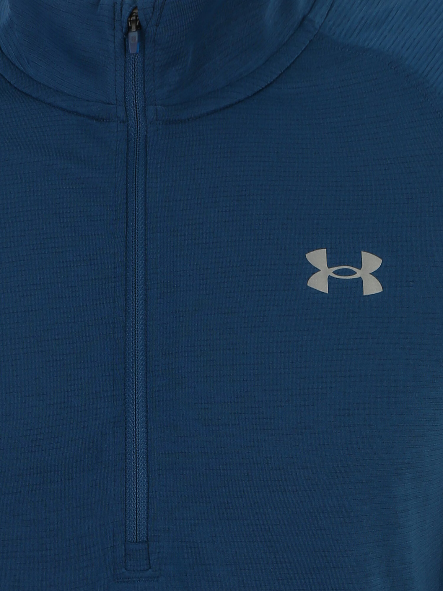 UNDER ARMOUR Funkčné tričko 'Streaker' striebornosivá / petrolejová - Pepit.sk