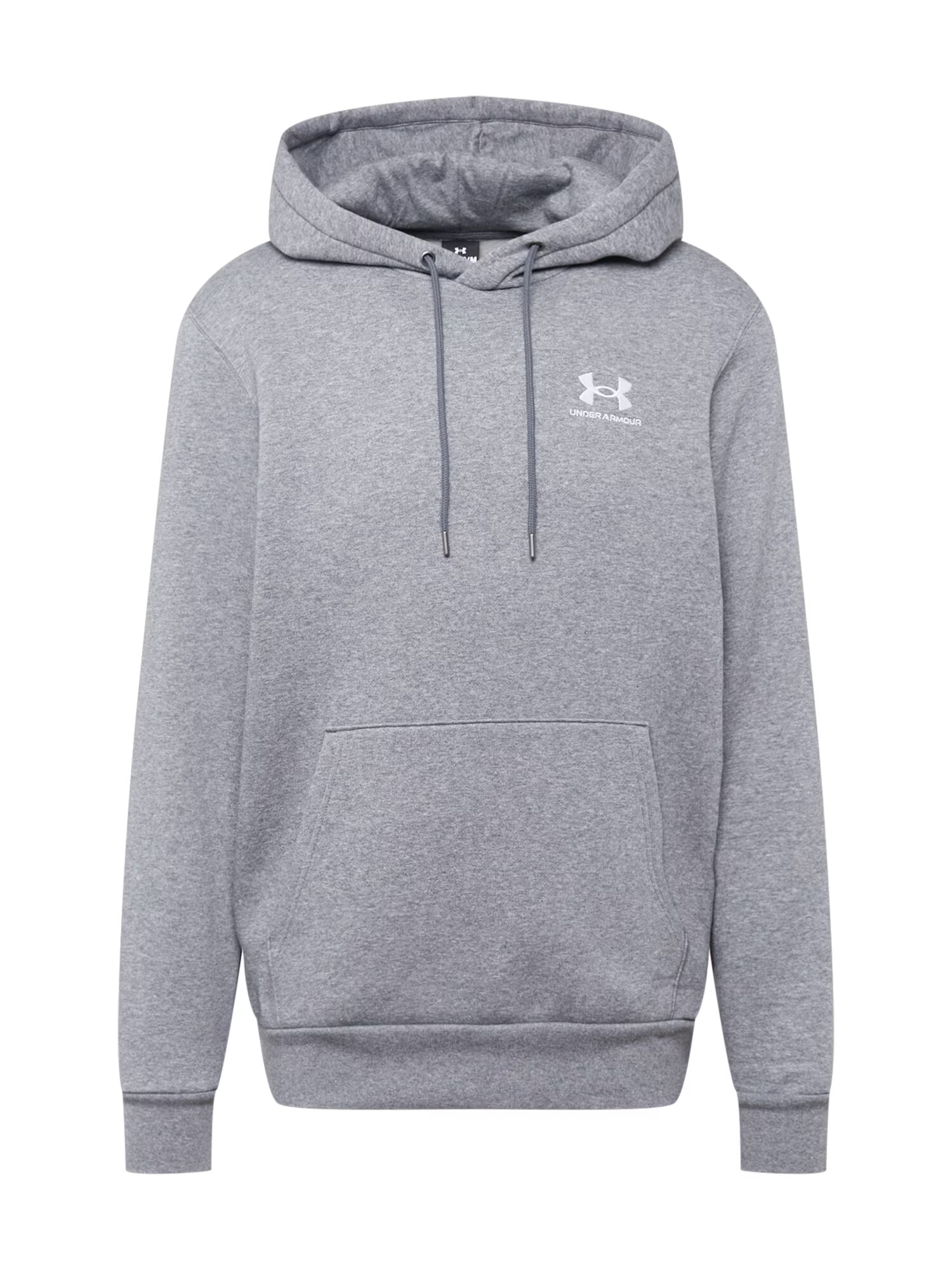 UNDER ARMOUR Športová mikina 'Essential' tmavosivá / biela - Pepit.sk