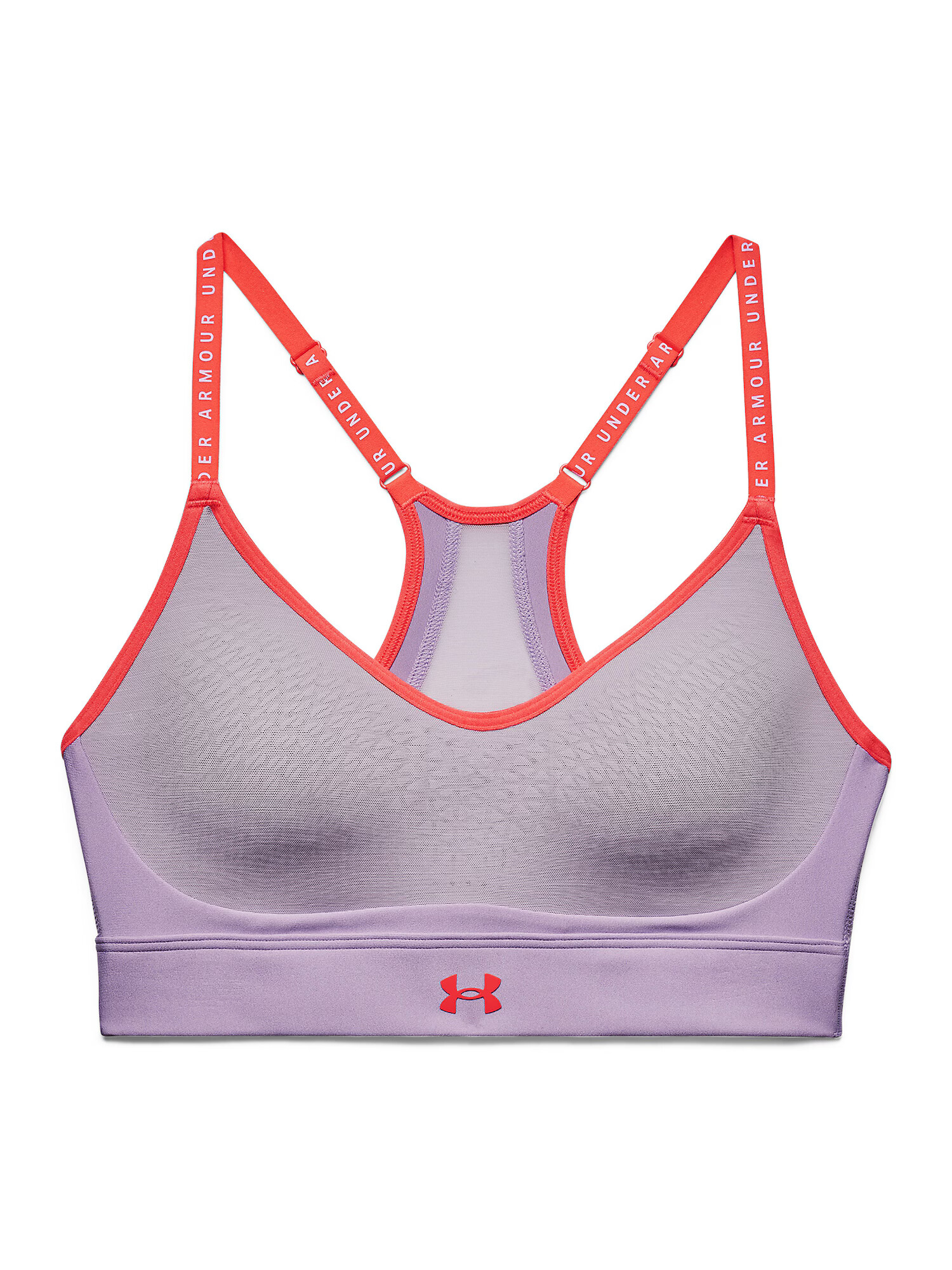 UNDER ARMOUR Športová podprsenka 'Infinity' fialová / červená - Pepit.sk