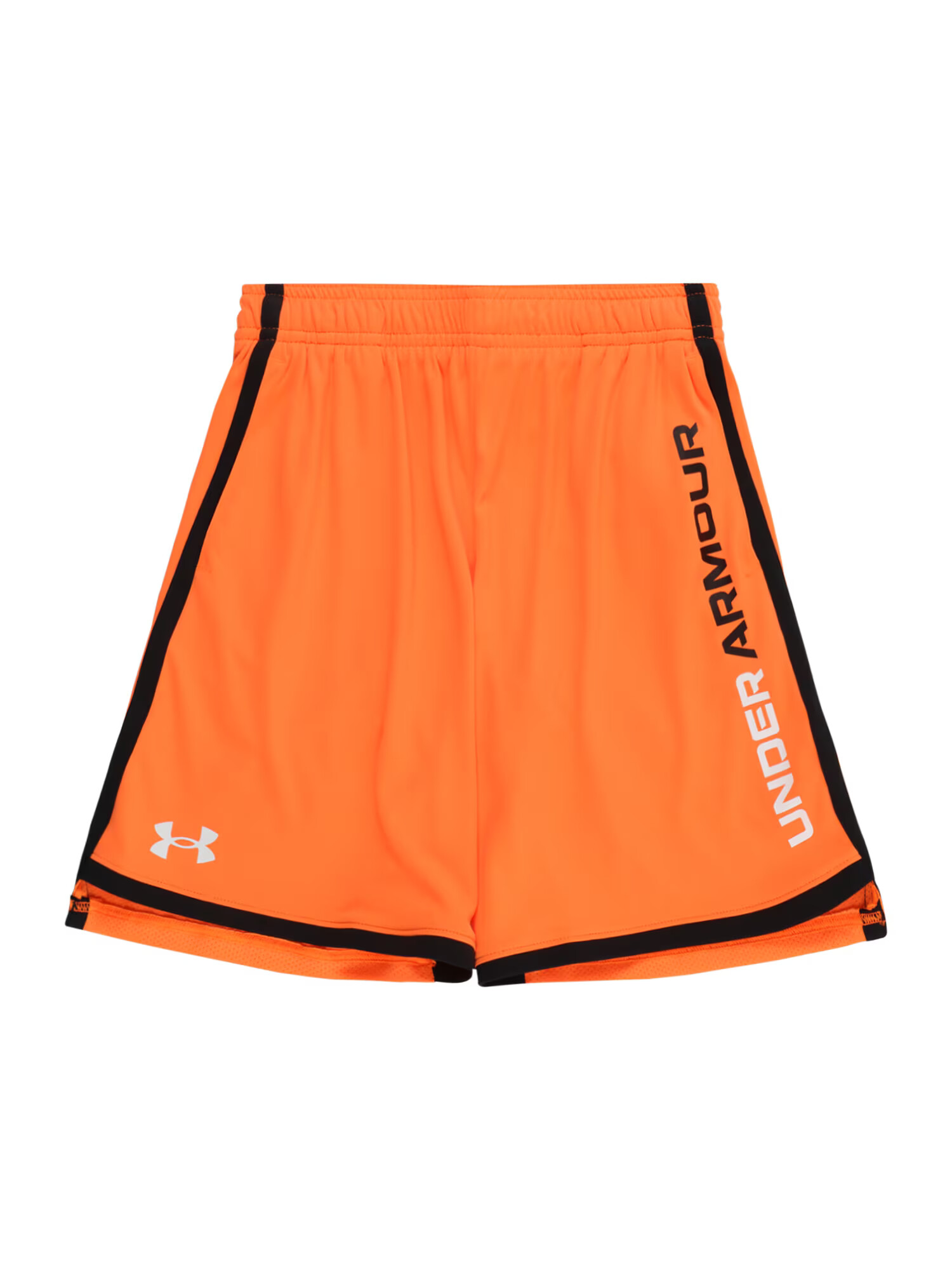 UNDER ARMOUR Športové nohavice 'Stunt 3.0' oranžová / čierna / biela - Pepit.sk