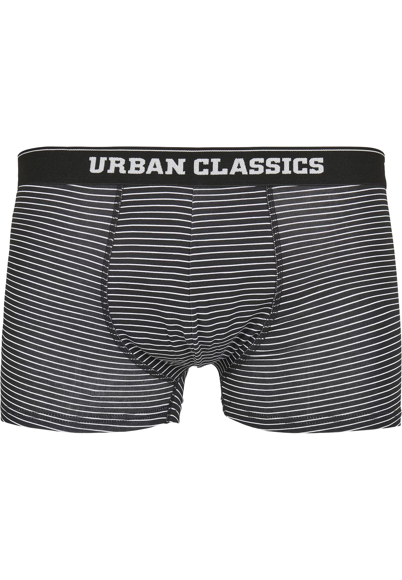 Urban Classics Boxerky čierna / biela - Pepit.sk