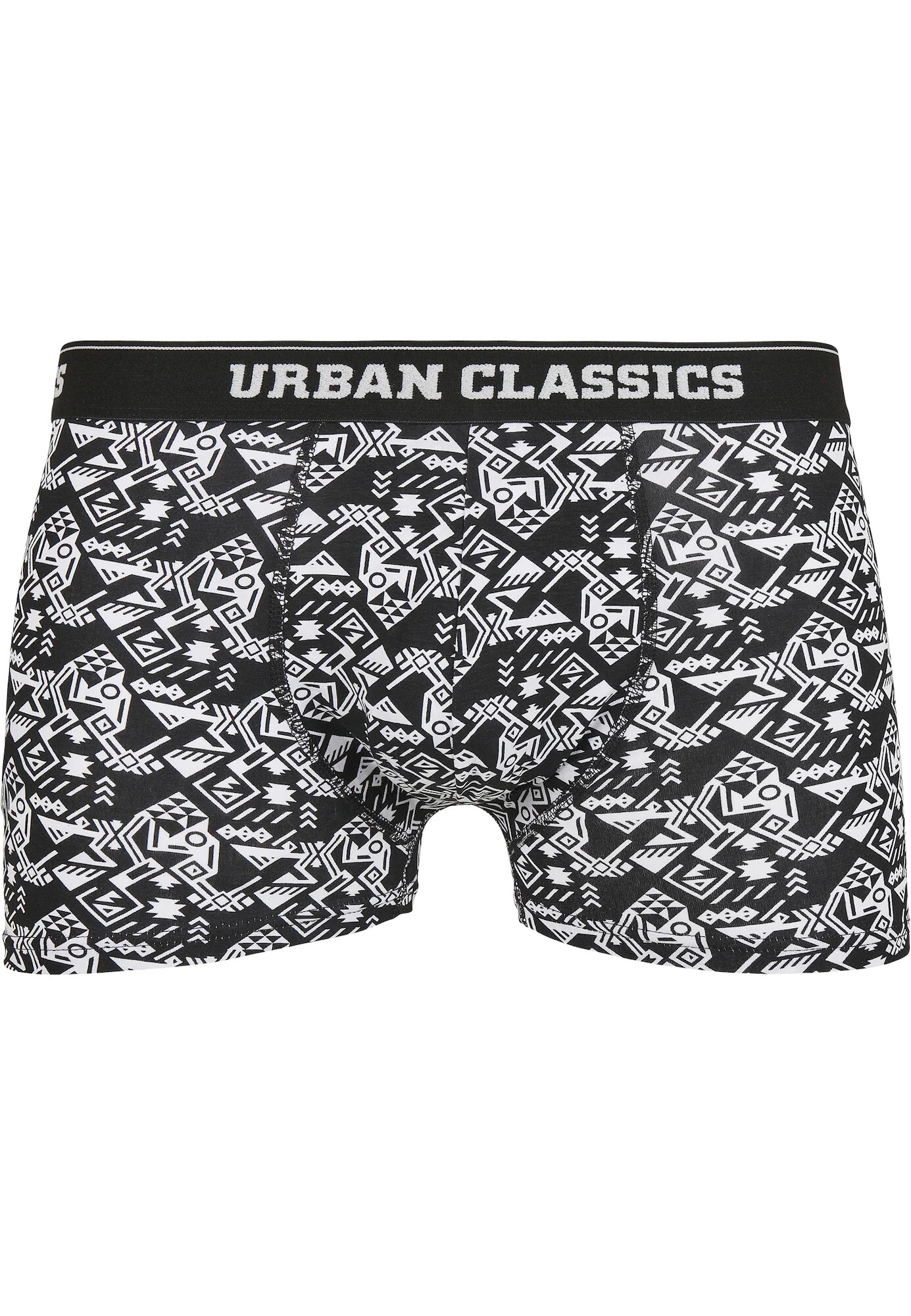 Urban Classics Boxerky čierna / biela - Pepit.sk