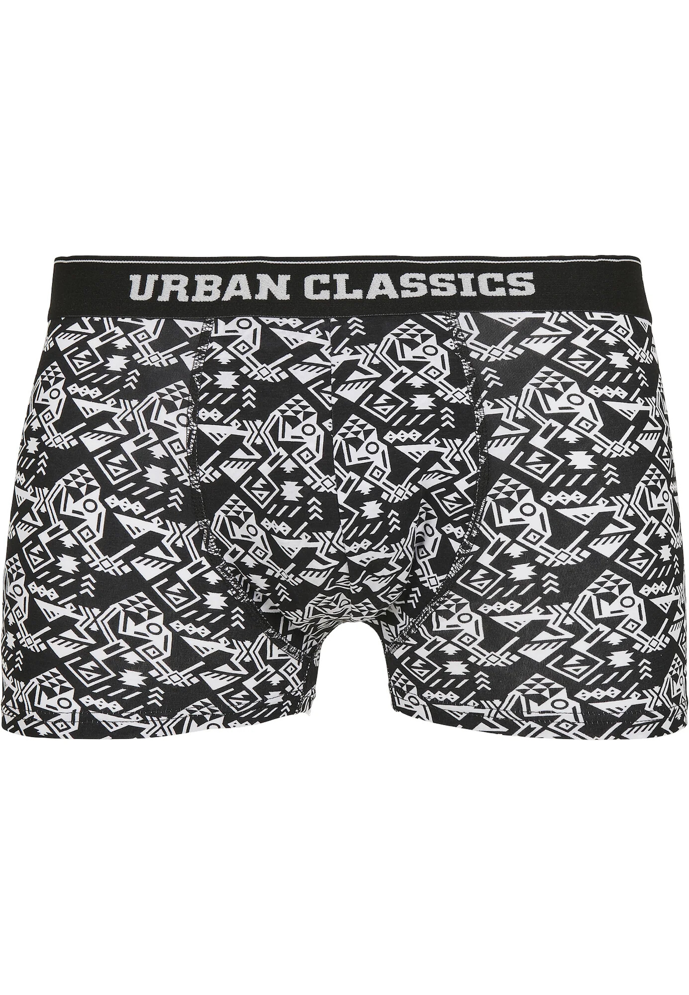 Urban Classics Boxerky nebesky modrá / čierna / biela - Pepit.sk