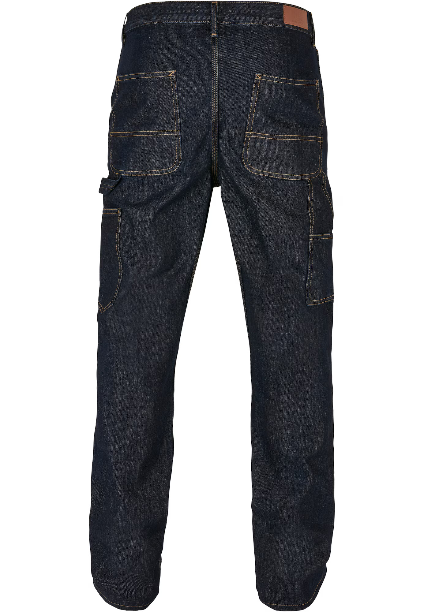 Urban Classics Rifľové kapsáče čierny denim - Pepit.sk