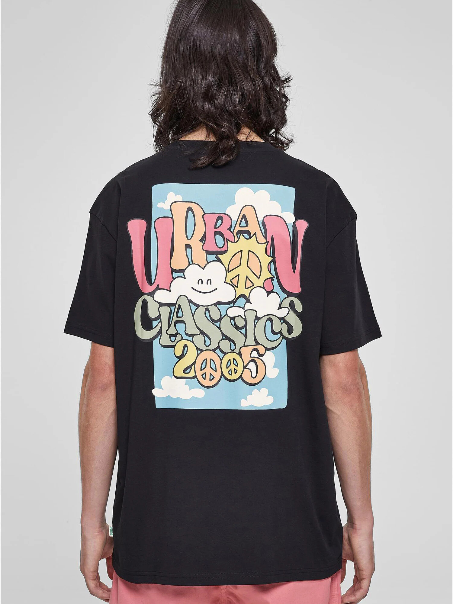 Urban Classics Tričko nebesky modrá / žltá / svetlozelená / čierna - Pepit.sk