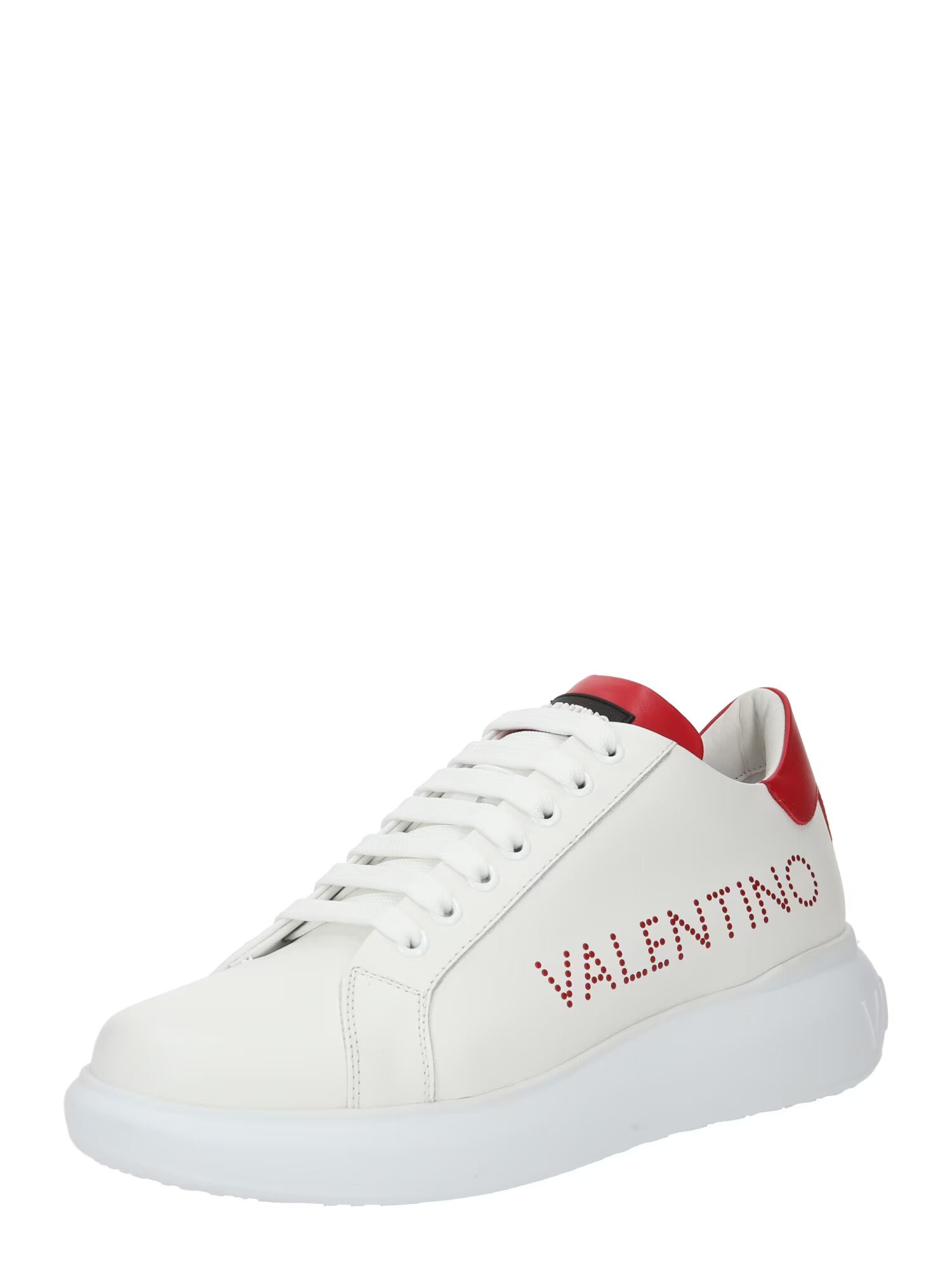 Valentino Shoes Nízke tenisky červená / biela - Pepit.sk