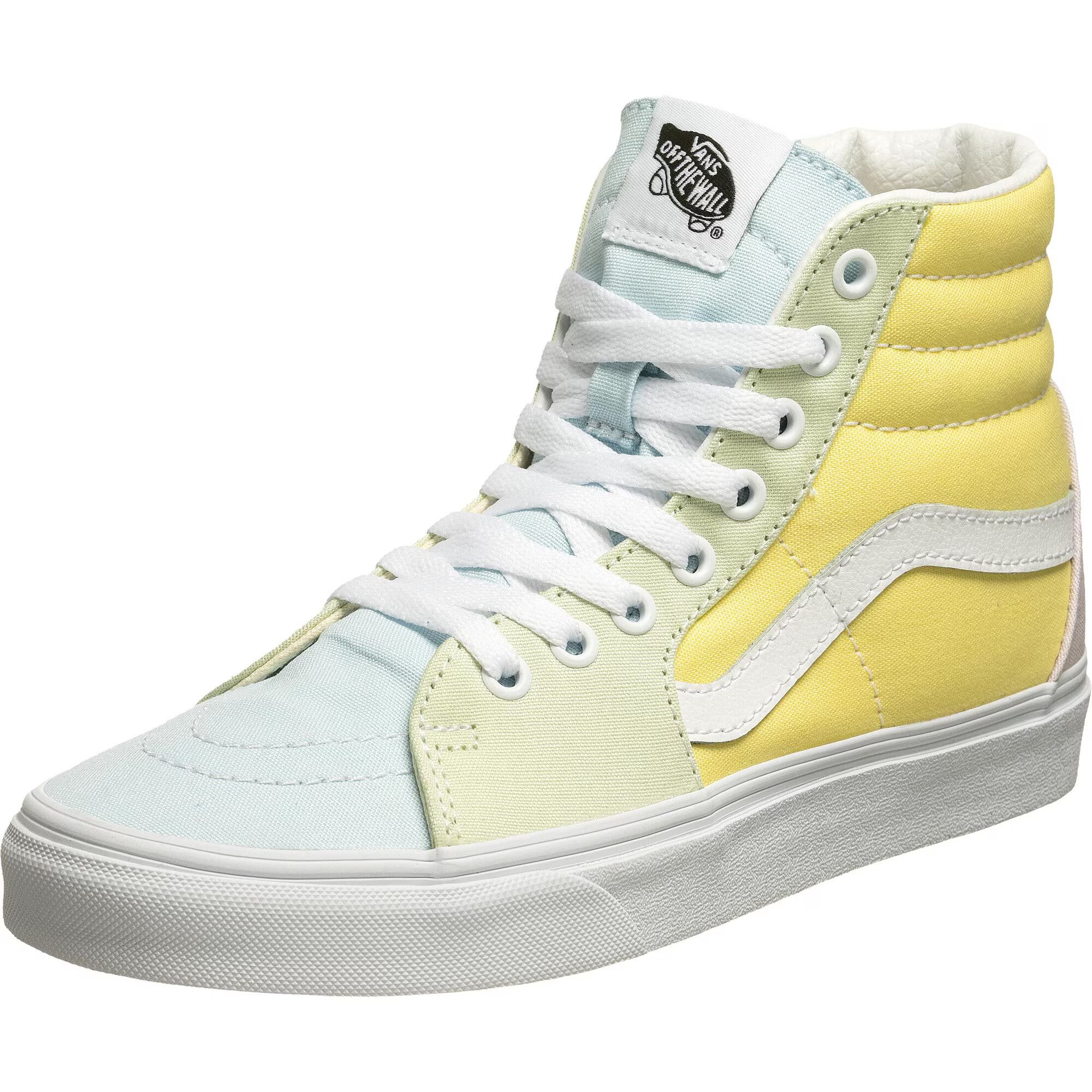 VANS Členkové tenisky 'UA SK8-Hi' pastelovo modrá / žltá / svetlozelená / biela - Pepit.sk