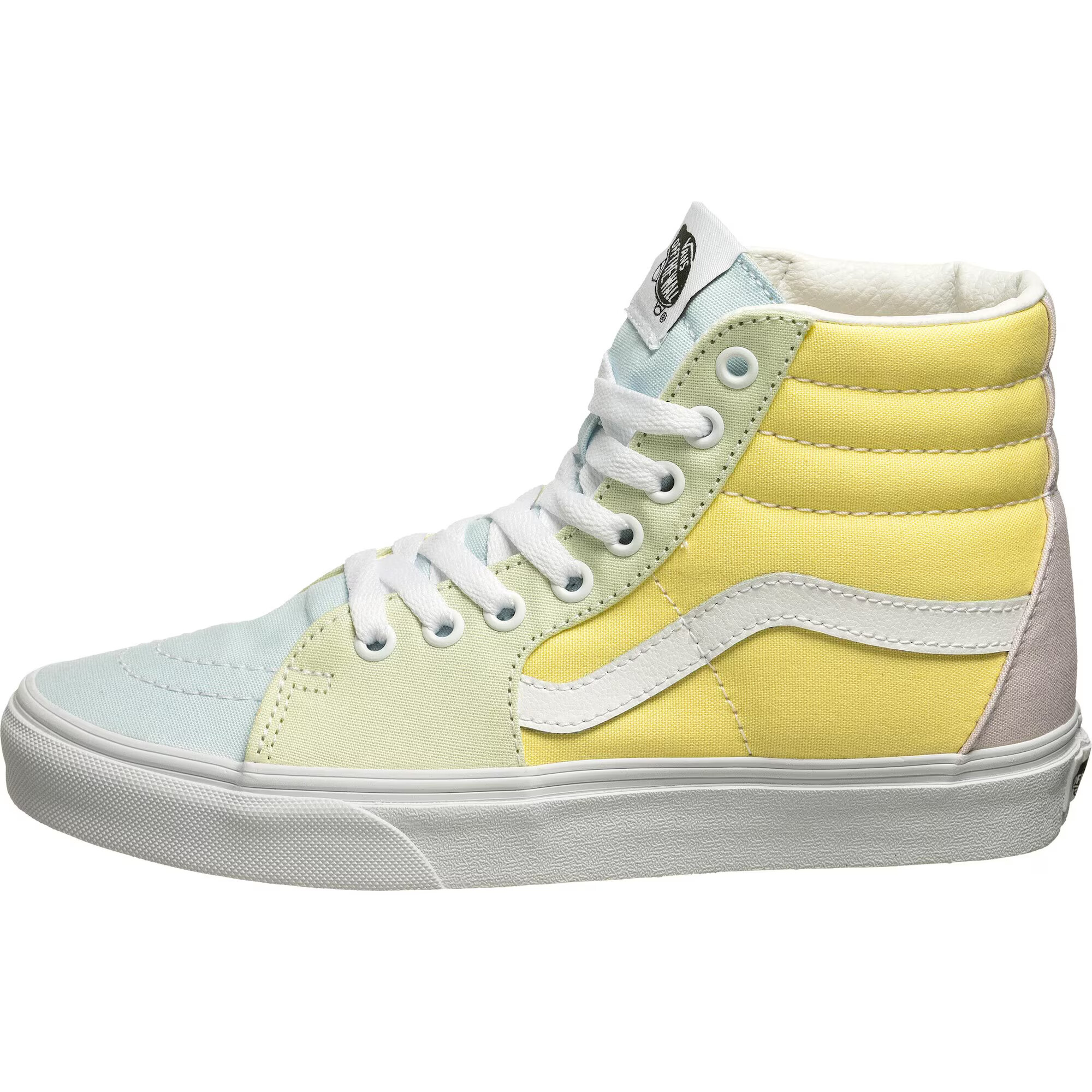 VANS Členkové tenisky 'UA SK8-Hi' pastelovo modrá / žltá / svetlozelená / biela - Pepit.sk