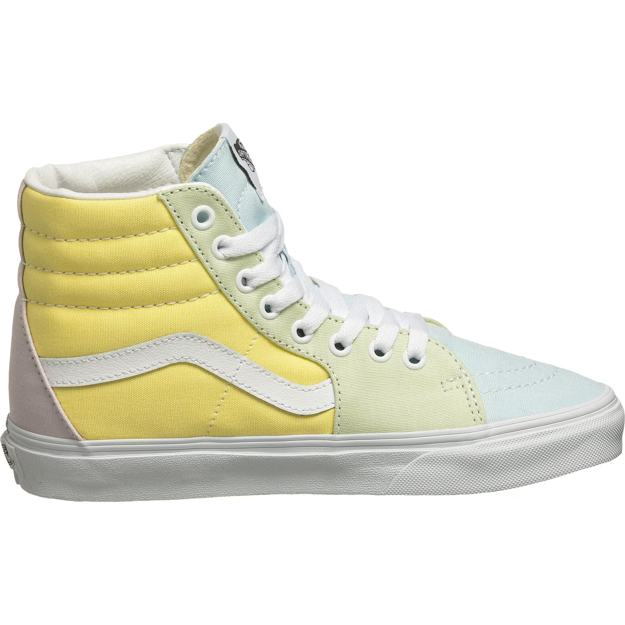 VANS Členkové tenisky 'UA SK8-Hi' pastelovo modrá / žltá / svetlozelená / biela - Pepit.sk