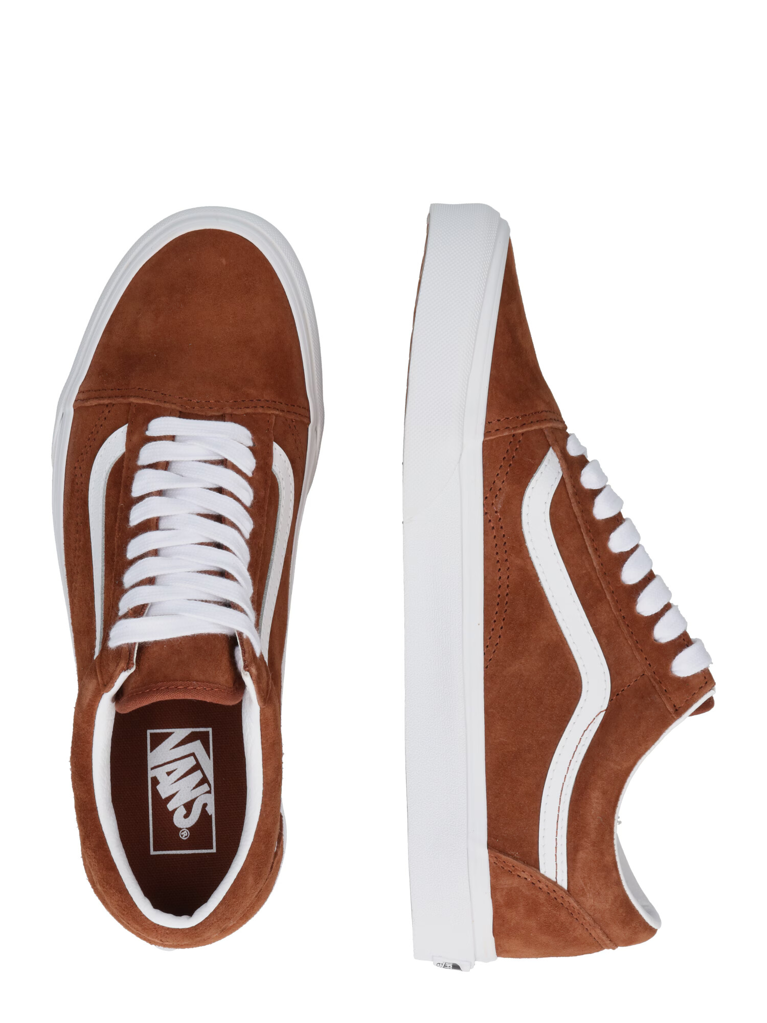 VANS Nízke tenisky 'Old Skool' hnedá / biela - Pepit.sk