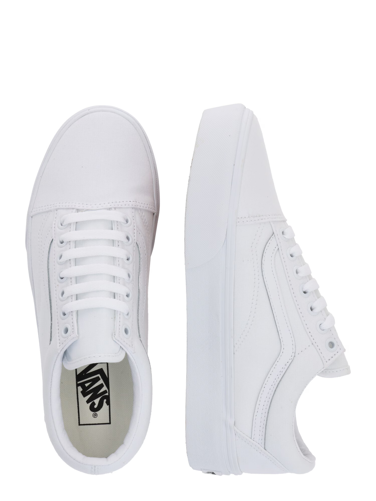 VANS Nízke tenisky 'Old Skool Platform' biela - Pepit.sk