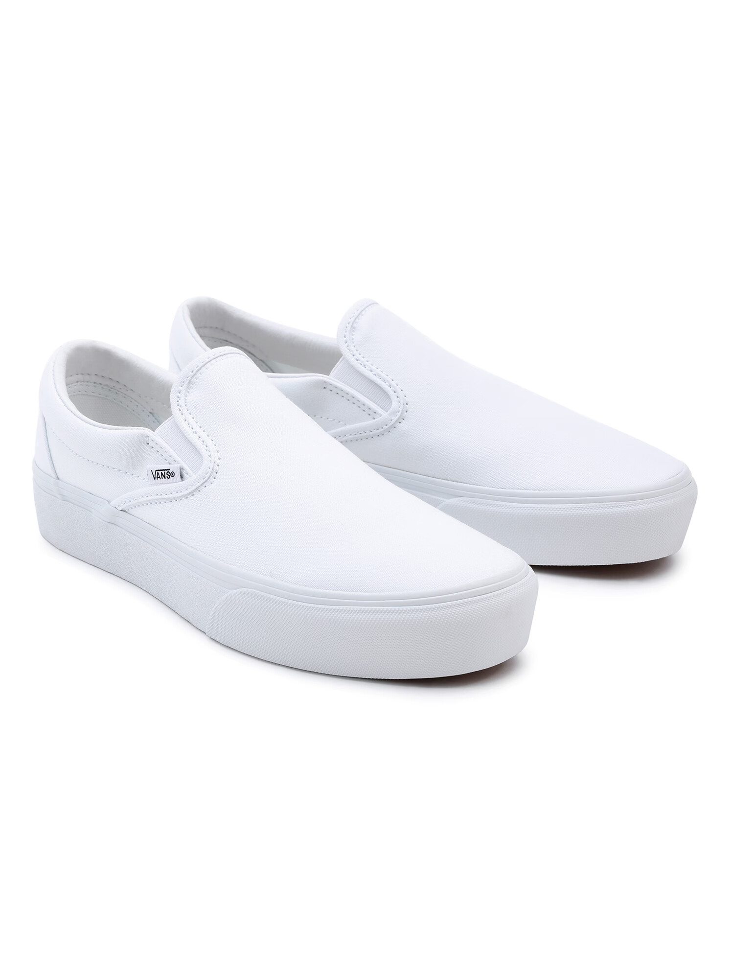 VANS Slip-on obuv 'UA Classic Slip-On Platform' biela - Pepit.sk