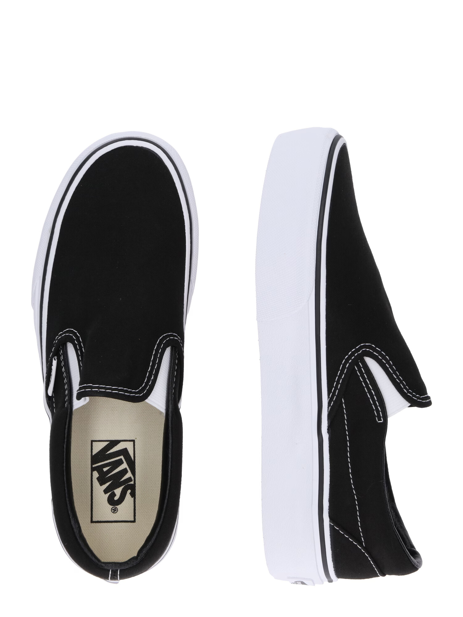 VANS Slip-on obuv 'UA Classic Slip-On Platform' čierna - Pepit.sk