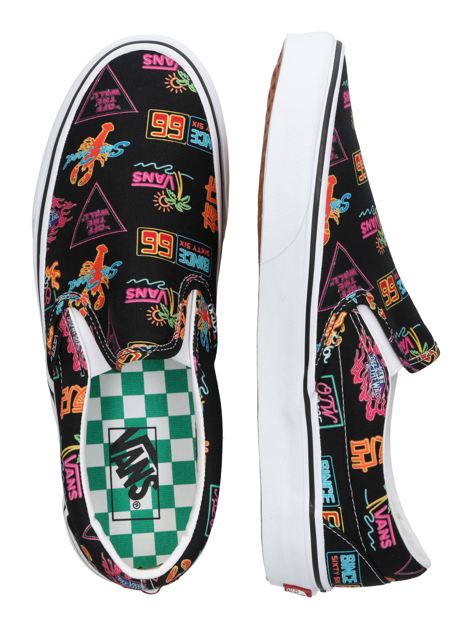 VANS Slip-on obuv zmiešané farby / čierna - Pepit.sk