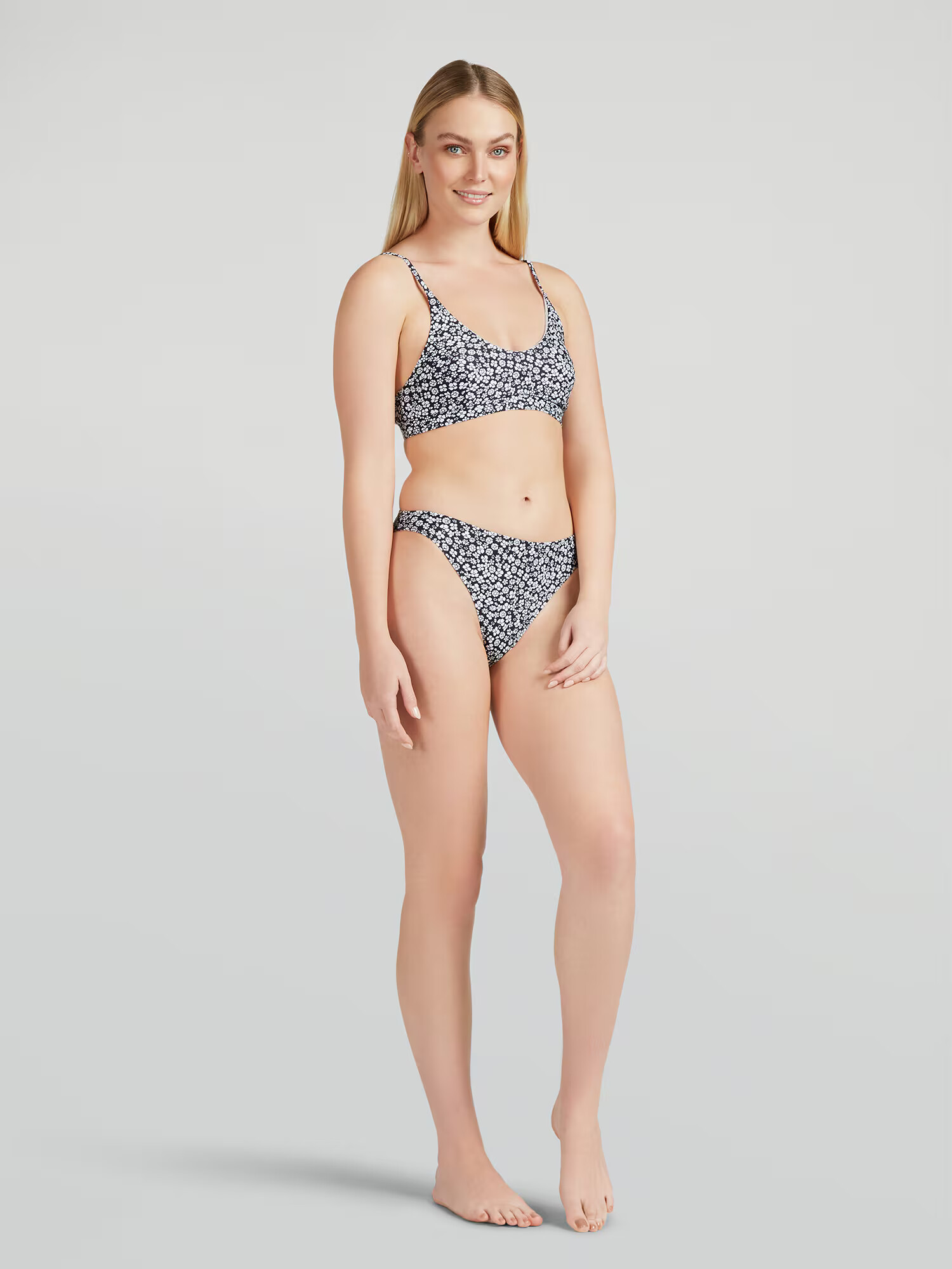 VERO MODA Bikinové nohavičky 'Doris' čierna / biela - Pepit.sk