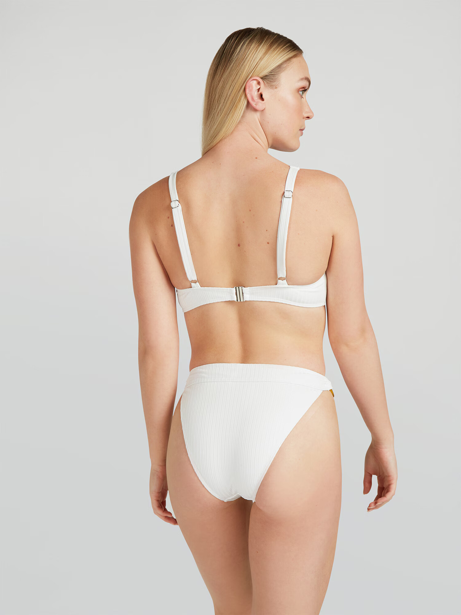 VERO MODA Bikinové nohavičky 'Eddy' karamelová / šedobiela - Pepit.sk