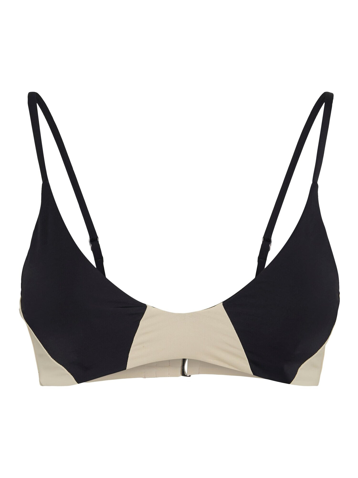 VERO MODA Bikinový top 'EMMA' krémová / čierna - Pepit.sk