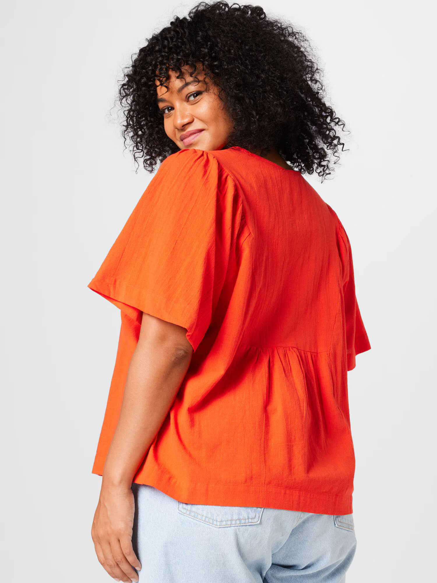 Vero Moda Curve Blúzka 'GIANA' oranžová - Pepit.sk