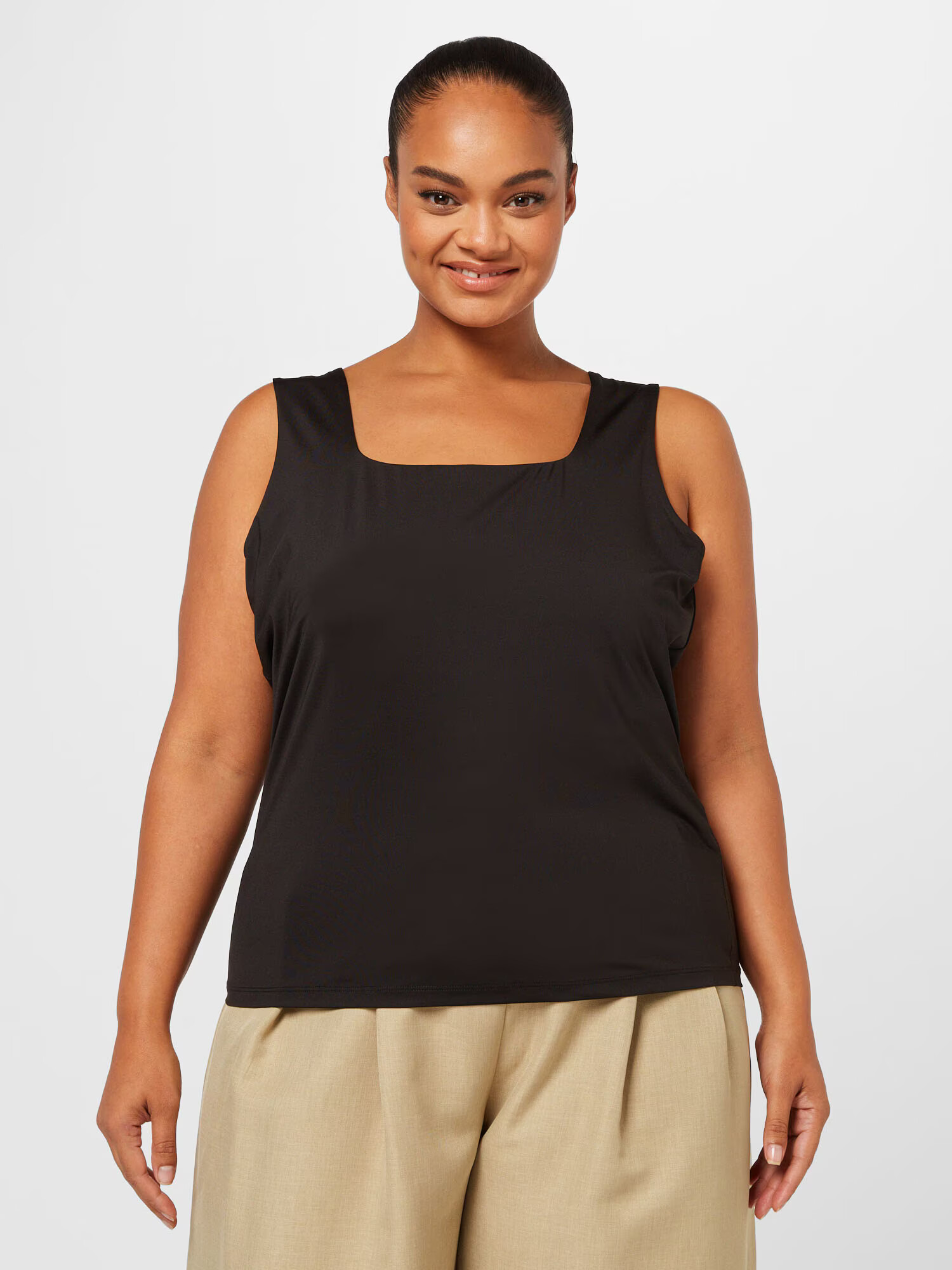 Vero Moda Curve Top 'BIANCA' čierna - Pepit.sk