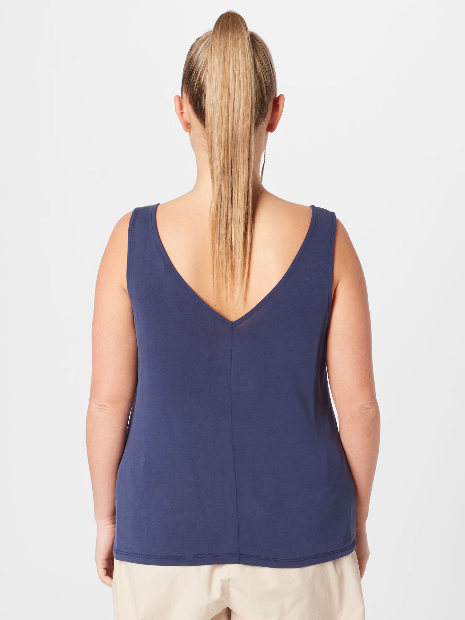 Vero Moda Curve Top 'INKA BIA' námornícka modrá - Pepit.sk