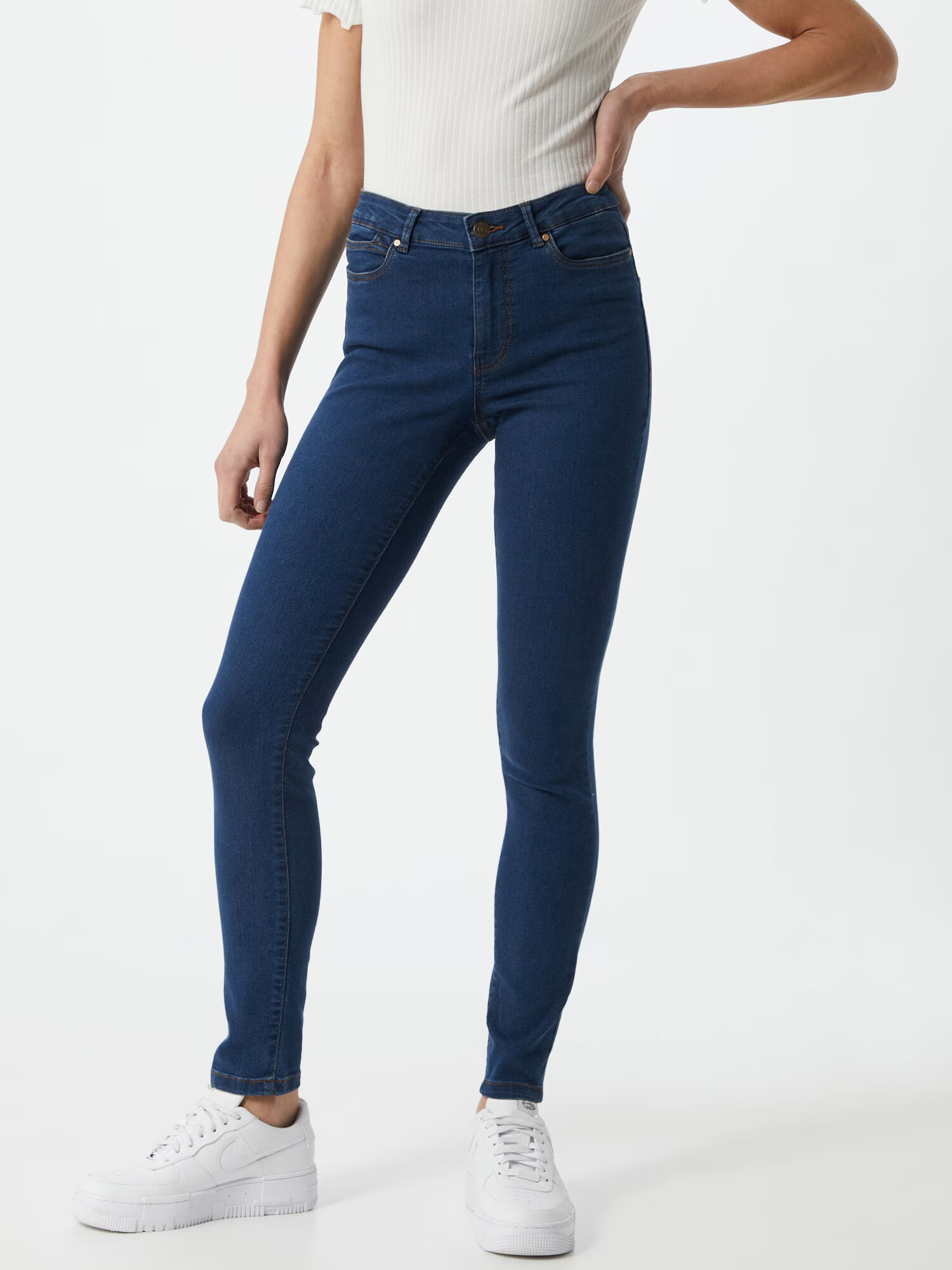 VERO MODA Jeggings 'Judy' modrá - Pepit.sk