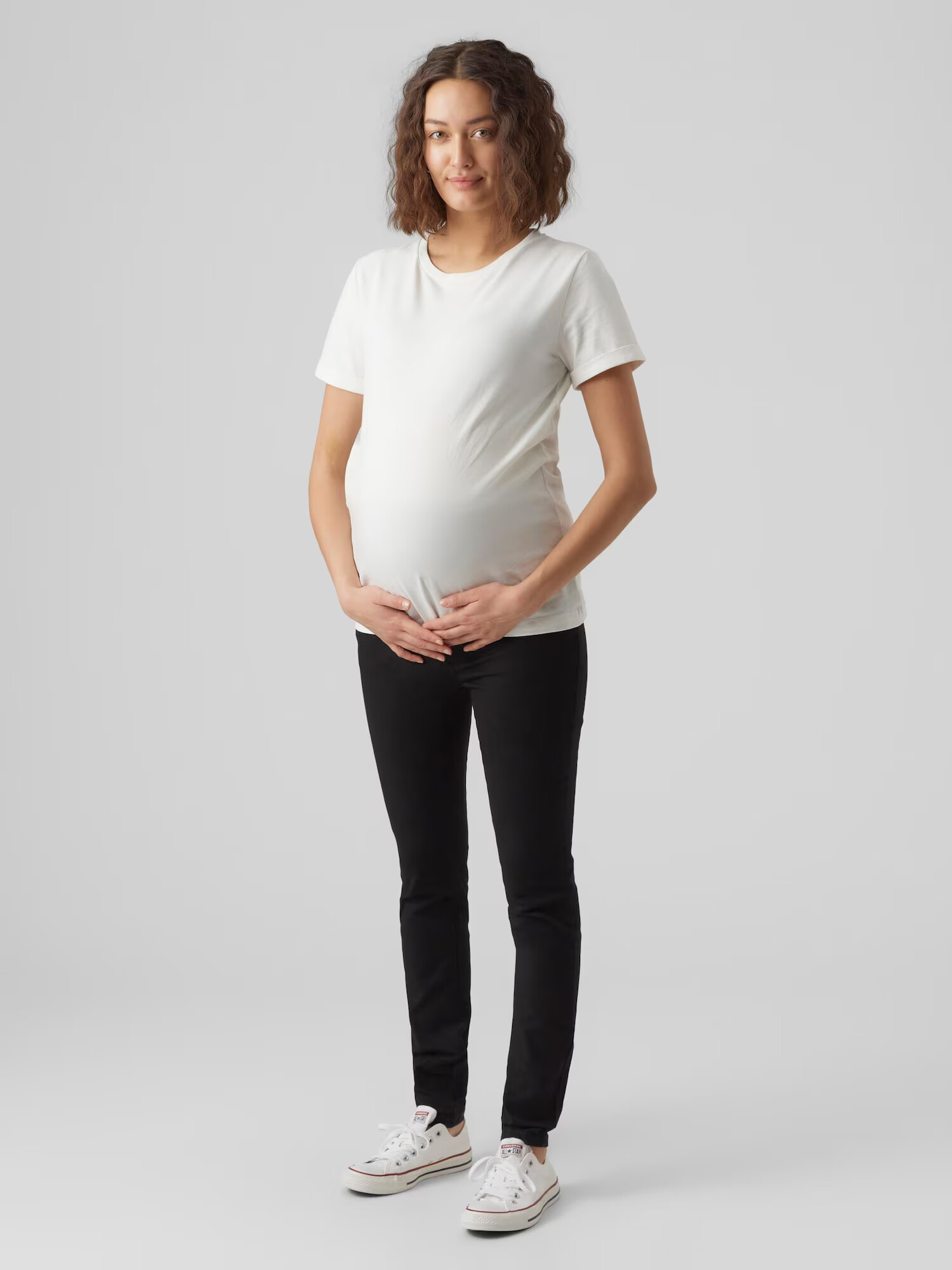 Vero Moda Maternity Džínsy 'Tanya' čierny denim - Pepit.sk