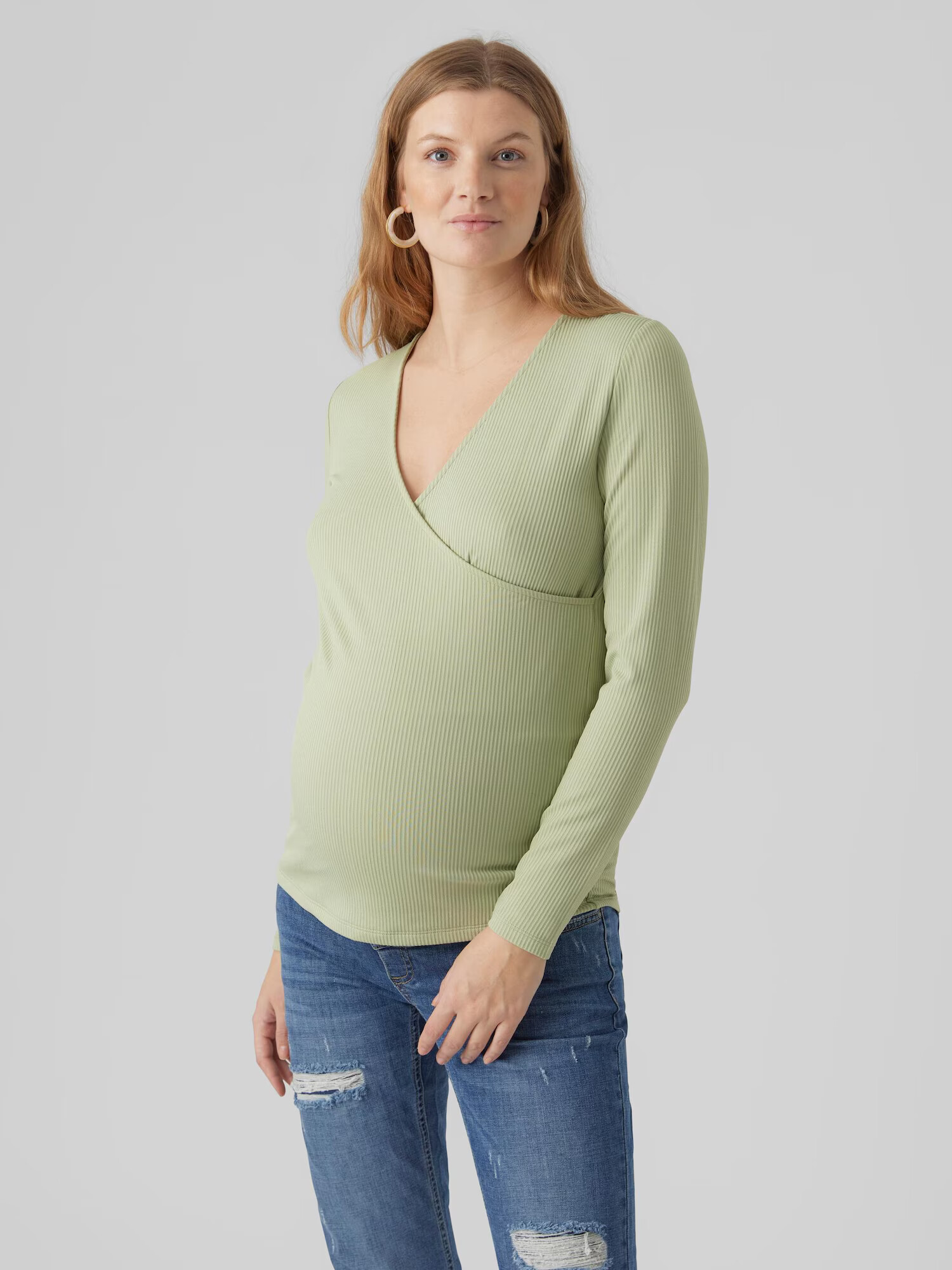 Vero Moda Maternity Tričko 'RIVA' zelená - Pepit.sk