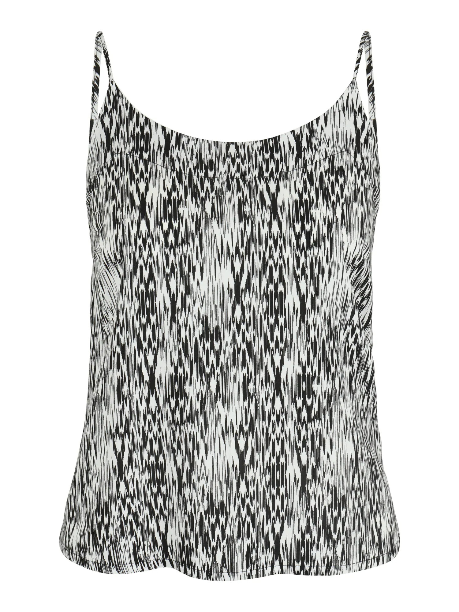 Vero Moda Petite Top 'EASY' čierna / biela - Pepit.sk