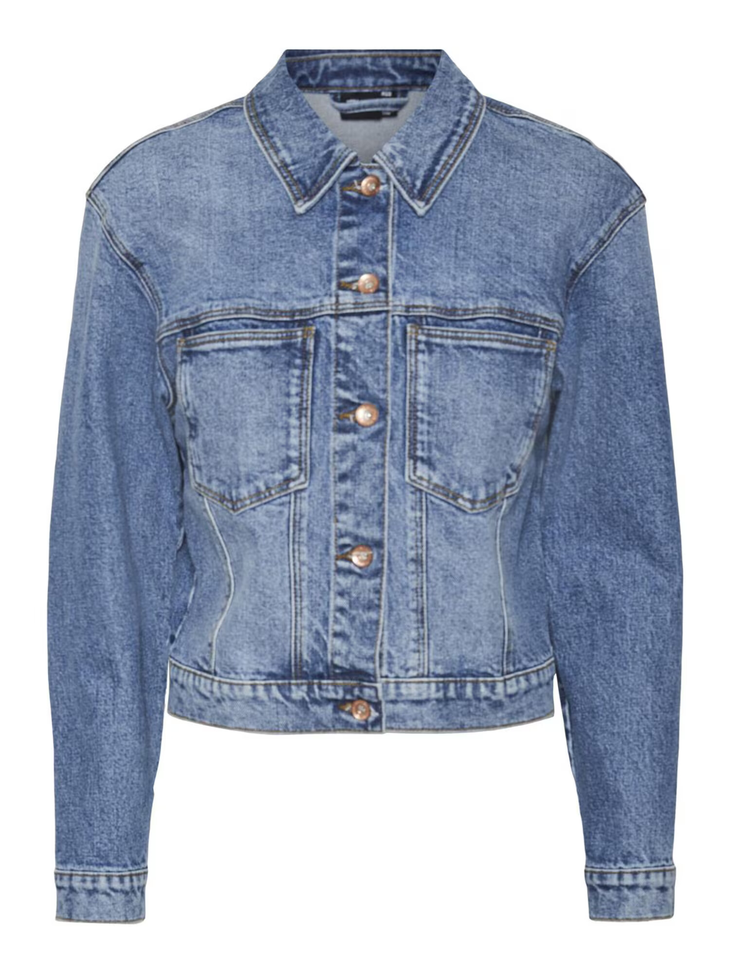 VERO MODA Prechodná bunda 'Brenda' modrá denim - Pepit.sk