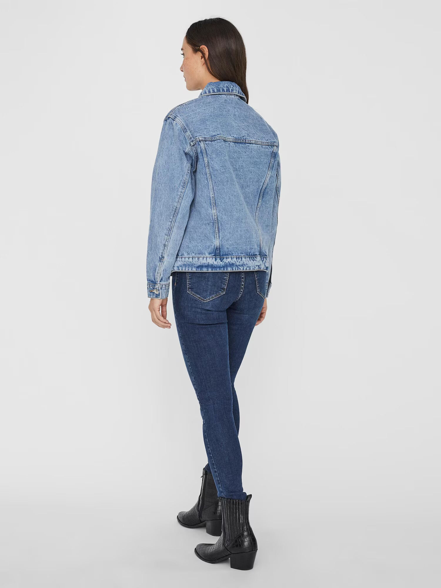 VERO MODA Prechodná bunda 'Katrina' modrá denim - Pepit.sk