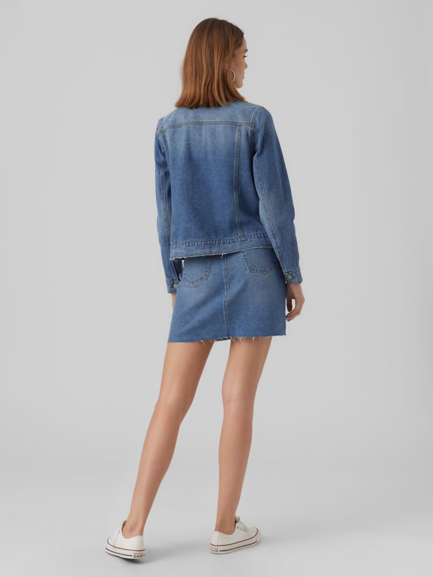 VERO MODA Prechodná bunda 'Zorica' modrá denim - Pepit.sk