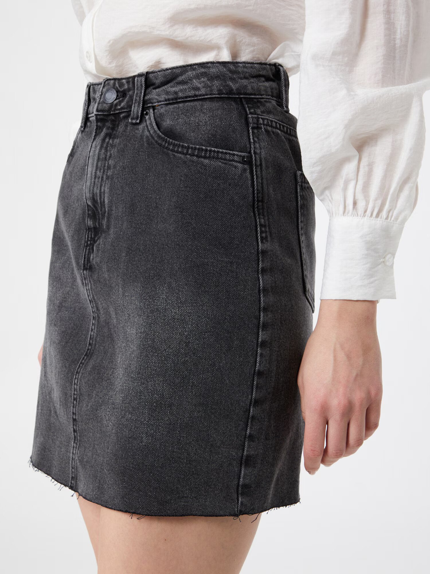 VERO MODA Sukňa 'Mikky' čierny denim - Pepit.sk