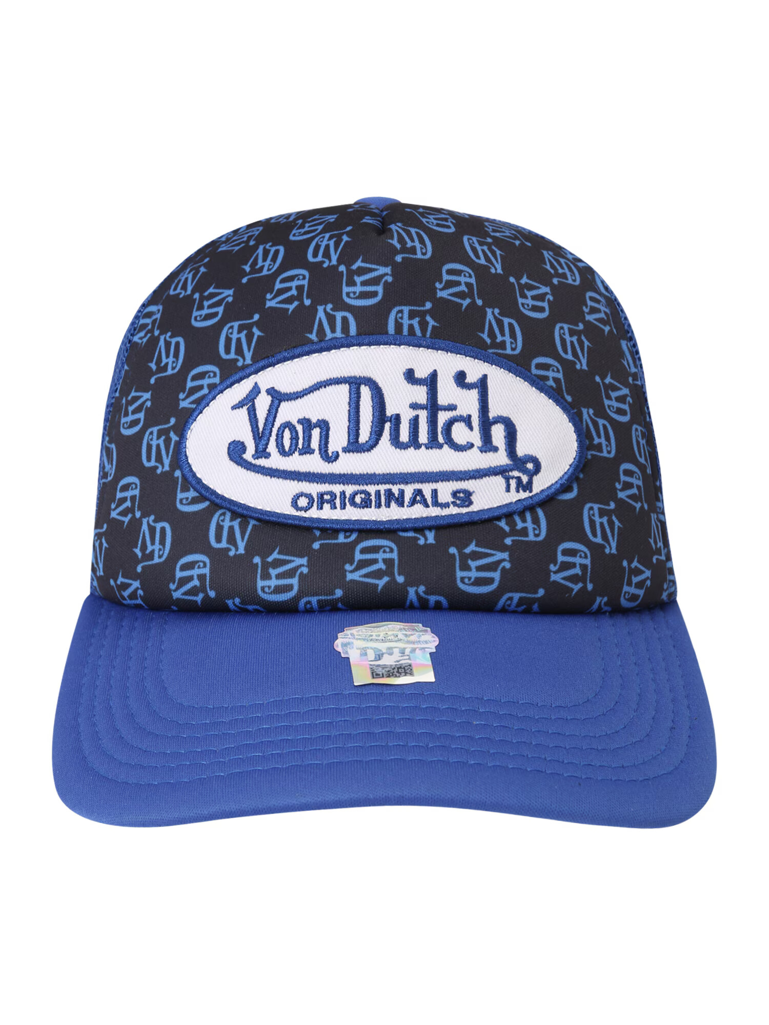 Von Dutch Originals Čiapka modrá / čierna / biela - Pepit.sk