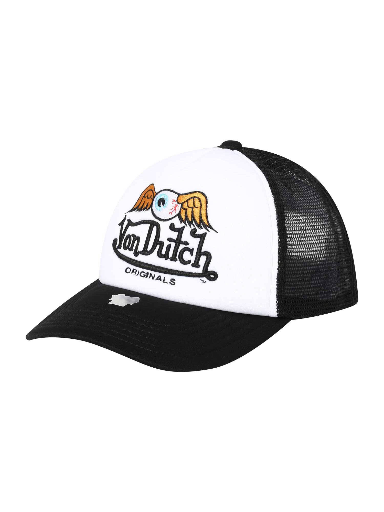 Von Dutch Originals Čiapka 'TRUCKER BAKER' svetlomodrá / žltá / čierna / biela - Pepit.sk