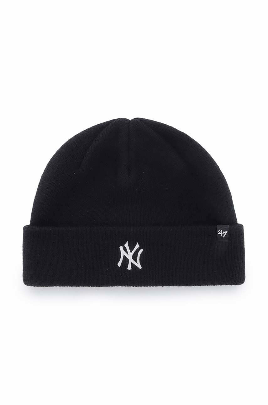 47brand Čiapka Mlb New York Yankees čierna farba - Pepit.sk