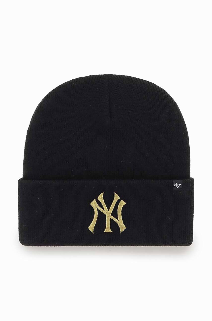 47brand Čiapka Mlb New York Yankees čierna farba - Pepit.sk