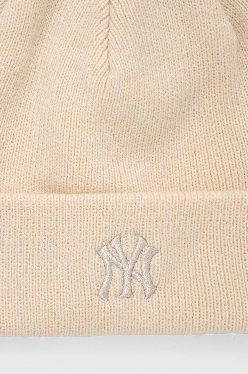 47brand Čiapka MLB New York Yankees béžová farba - Pepit.sk