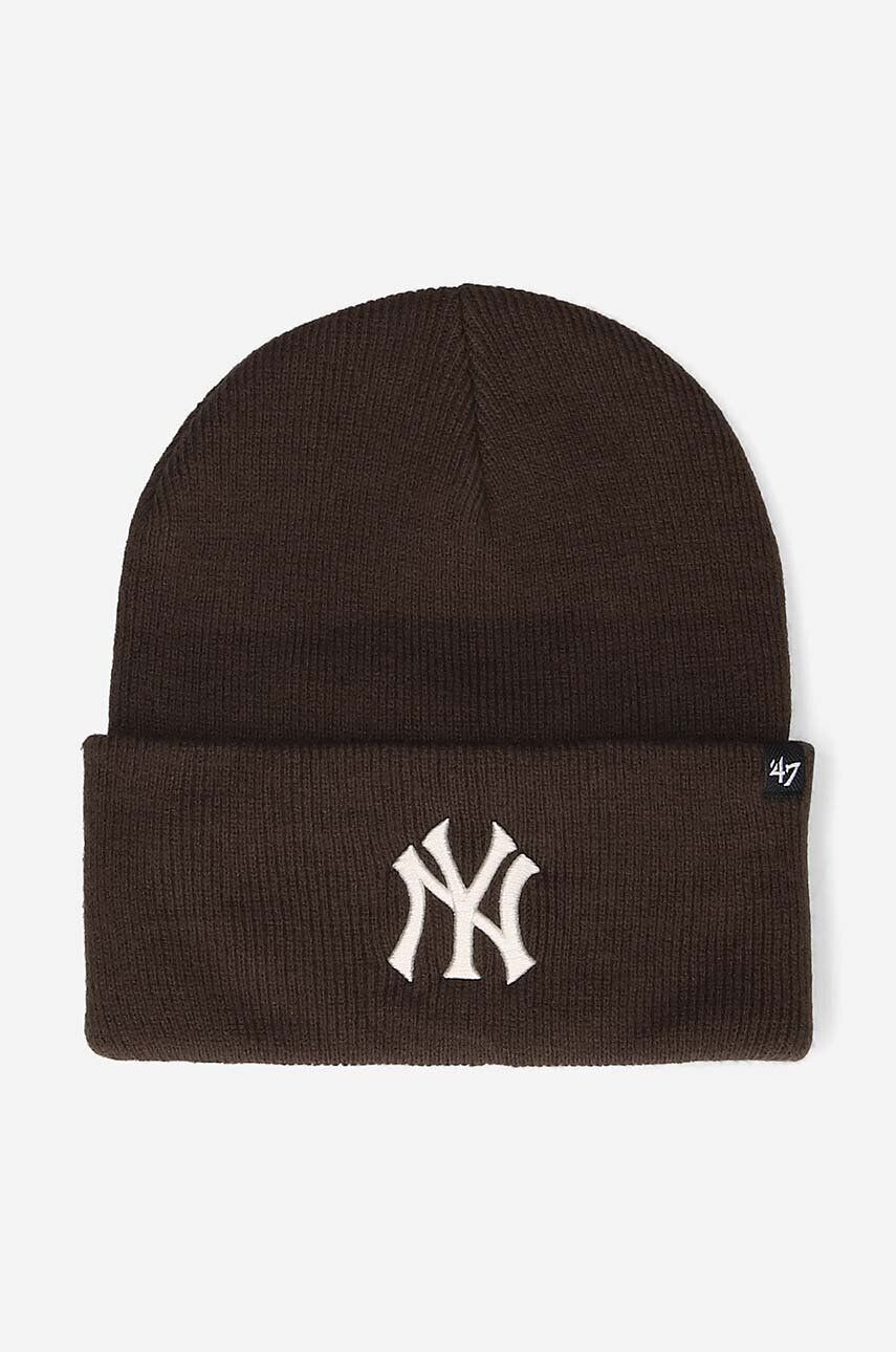 47brand Čiapka New York Yankees Haymak hnedá farba - Pepit.sk