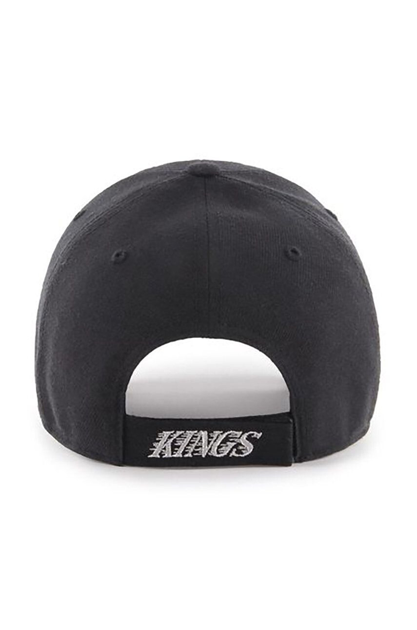 47brand Čiapka Nhl Vintage La Kings čierna farba s nášivkou - Pepit.sk