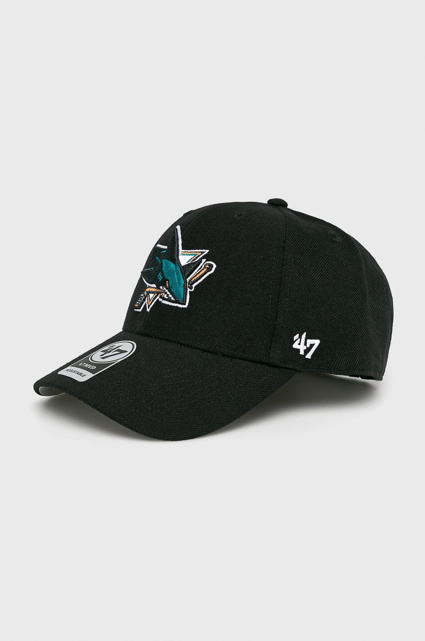 47brand Čiapka San Jose Sharks - Pepit.sk